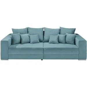 uno Bigsofa aus Cordstoff Ricardo ¦ blau ¦ Maße (cm): B: 262 H: 85 T: 111.0