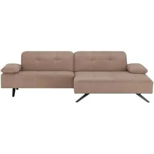 JOOP! Ecksofa  8111 Square ¦ braun ¦ Maße (cm): B: 282 H: 78