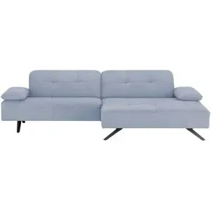 JOOP! Ecksofa  8111 Square ¦ blau ¦ Maße (cm): B: 282 H: 78