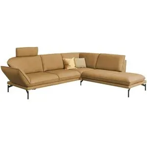 Himolla Ecksofa  1478 ¦ gelb ¦ Maße (cm): B: 275 H: 87
