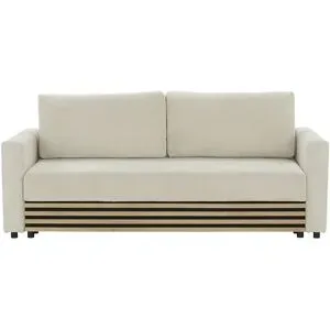 Höffner Schlafsofa mit Schlaffunktion Roma ¦ beige ¦ Maße (cm): B: 232 H: 95 T: 102.0