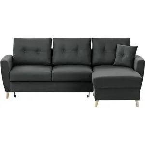 Höffner Ecksofa  Carla ¦ grau ¦ Maße (cm): B: 230 H: 93 T: 159.0