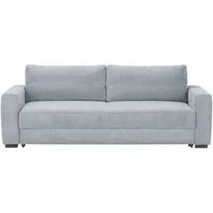 Höffner Querschläfer mit Schlaffunktion Lindsey ¦ grau ¦ Maße (cm): B: 244 H: 92 T: