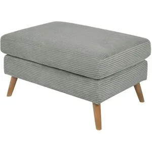 Soho Polsterhocker  Smilla ¦ grau ¦ Maße (cm): B: 90 H: 43 T: 60.0