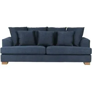 Soho Sofa  Franka ¦ blau ¦ Maße (cm): B: 231 H: 87 T: 103.0