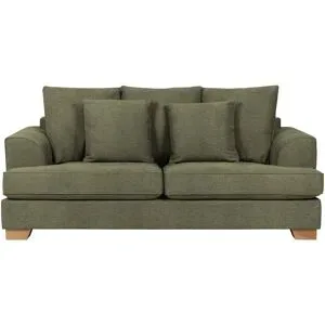 Soho Sofa  Franka ¦ grün ¦ Maße (cm): B: 199 H: 87 T: 103.0