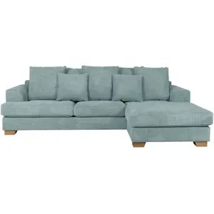 Soho Ecksofa  Franka ¦ grün ¦ Maße (cm): B: 268 H: 87 T: 161.0