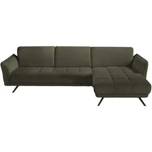 Lounge Collection Ecksofa  Joel ¦ grün ¦ Maße (cm): B: 285 H: 103 T: 178.0