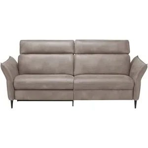 Hukla Sofa 3-sitzig  Solea ¦ grau ¦ Maße (cm): B: 224 T: 95.0