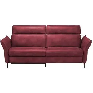 Hukla Sofa 3-sitzig  Solea ¦ rot ¦ Maße (cm): B: 224 T: 95.0