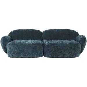 Soho Sofa 3-sitzig  Bubble ¦ türkis/petrol ¦ Maße (cm): B: 236 H: 80 T: 104.0