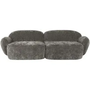 Soho Sofa 3-sitzig  Bubble ¦ grau ¦ Maße (cm): B: 236 H: 80 T: 104.0
