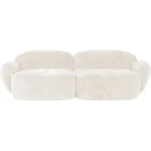 Soho Sofa 3-sitzig  Bubble ¦ creme ¦ Maße (cm): B: 236 H: 80 T: 104.0