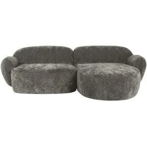 Soho Ecksofa  Bubble ¦ grau ¦ Maße (cm): B: 236 H: 80 T: 164.0