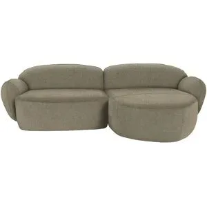 Soho Ecksofa  Bubble ¦ beige ¦ Maße (cm): B: 236 H: 80 T: 164.0