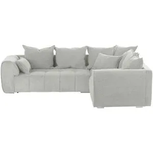 uno Ecksofa  London ¦ silber ¦ Maße (cm): B: 297 H: 71 T: 265.0