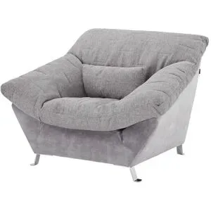 Höffner Sessel  Cher ¦ grau ¦ Maße (cm): B: 118 H: 86 T: 105.0