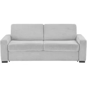 switch Schlafsofa aus Cord Vanila ¦ silber ¦ Maße (cm): B: 220 H: 87 T: 98.0
