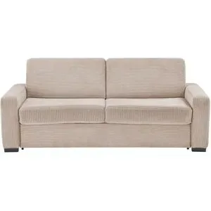 switch Schlafsofa aus Cord Vanila ¦ beige ¦ Maße (cm): B: 220 H: 87 T: 98.0