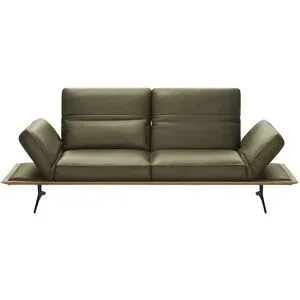 Koinor Einzelsofa aus Echtleder Fendo ¦ grün ¦ Maße (cm): B: 236 H: 73 T: 123.0
