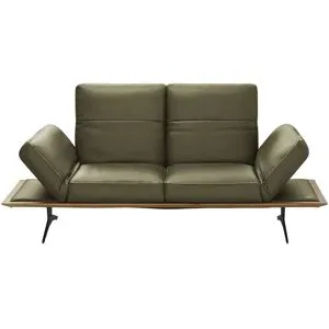 Koinor Einzelsofa aus Echtleder Fendo ¦ grün ¦ Maße (cm): B: 206 H: 73 T: 123.0