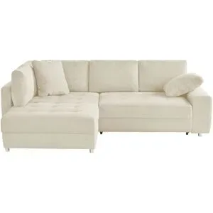 Bobb Ecksofa  Arissa de Luxe ¦ creme ¦ Maße (cm): B: 265 H: 84 T: 215.0