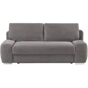 Bobb Schlafsofa mit Boxspringpolsterung  Viannie de Luxe ¦ grau ¦ Maße (cm): B:
