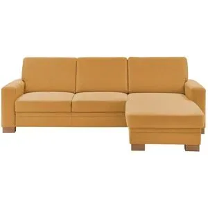 meinSofa Ecksofa  Uli-S ¦ gelb ¦ Maße (cm): B: 248 H: 90 T: 163.0