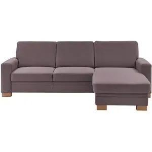 meinSofa Ecksofa  Uli-S ¦ lila/violett ¦ Maße (cm): B: 248 H: 90 T: 163.0