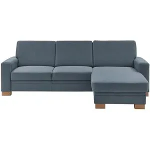 meinSofa Ecksofa  Uli-S ¦ blau ¦ Maße (cm): B: 248 H: 90 T: 163.0