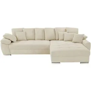 Bobb Ecksofa  Farina ¦ creme ¦ Maße (cm): B: 323 H: 92 T: 222.0