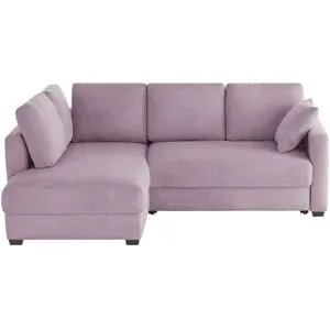 Bobb Ecksofa mit Boxspringpolsterung  Lisa de Luxe ¦ lila/violett ¦ Maße (cm):