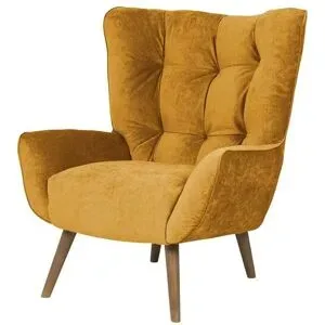 Soho Polstersessel  Jolyn ¦ gelb ¦ Maße (cm): B: 87 H: 100 T: 86.0