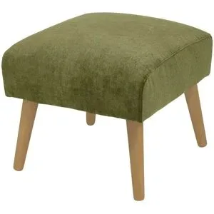 Soho Polsterhocker  Jolyn ¦ grün ¦ Maße (cm): B: 49 H: 45 T: 49.0