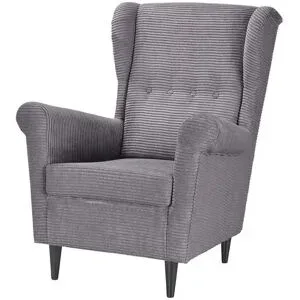smart Sessel  Hubertine ¦ grau ¦ Maße (cm): B: 82 H: 102 T: 89.0