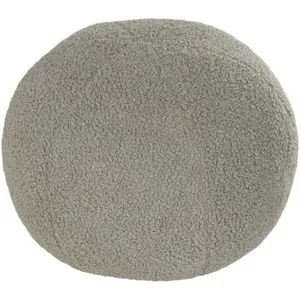 Jette Home Kissen  Teddyball ¦ grau Ø: 30