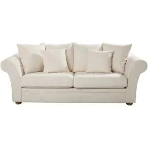 Höffner Landhaus-Sofa  Olivia ¦ weiß ¦ Maße (cm): B: 240 H: 100 T: 98.0