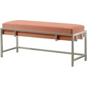 Höffner Polsterbank  Lamo ¦ rosa/pink ¦ Maße (cm): B: 100 H: 45