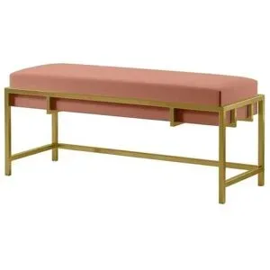Höffner Polsterbank  Lamo ¦ rosa/pink ¦ Maße (cm): B: 80 H: 45