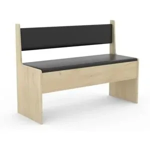 Höffner Eckbank mit Stauraum Esal ¦ holzfarben ¦ Maße (cm): B: 110 H: 80