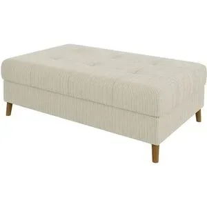 S-STYLE Hocker  Maya ¦ beige ¦ Maße (cm): B: 118 H: 40