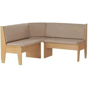 Höffner Eckbank  Tina ¦ braun ¦ Maße (cm): B: 157 H: 89 T: 157.0