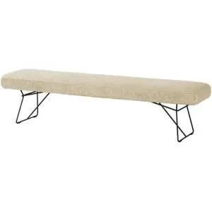 Jette Home Einzelbank  Lozano ¦ beige ¦ Maße (cm): B: 200 H: 50 T: 45.0
