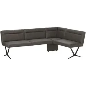 Woodford Eckbank  Ryder ¦ grau ¦ Maße (cm): H: 88