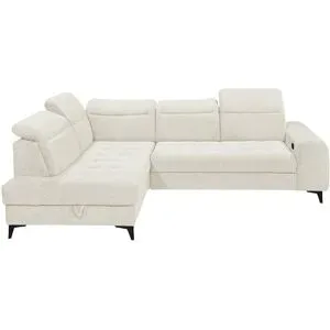 uno Ecksofa  Rockdale ¦ creme ¦ Maße (cm): B: 282 H: 90 T: 200.0