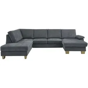 meinSofa Wohnlandschaft  Samu ¦ grau ¦ Maße (cm): B: 316 H: 90 T: 235.0