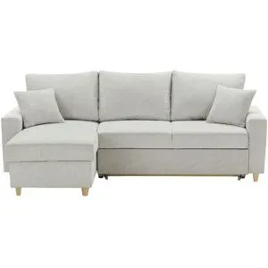 Höffner Ecksofa  Ryndi ¦ grau ¦ Maße (cm): B: 235 H: 91 T: 153.0