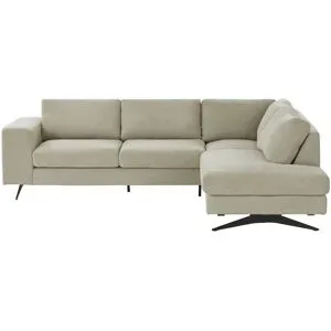 Höffner Ecksofa  Hugo ¦ beige ¦ Maße (cm): B: 285 H: 88 T: 222.0