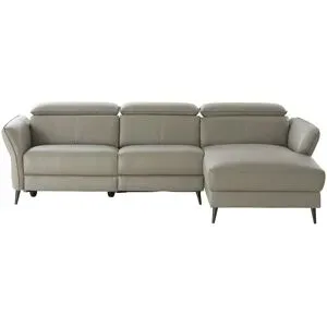 uno Ecksofa mit Relaxfunktion Hedy ¦ beige ¦ Maße (cm): B: 274 H: 78 T: 166.0