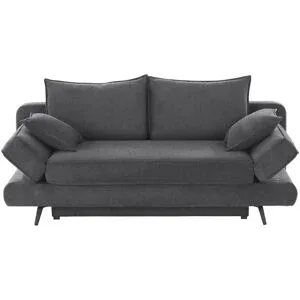 Bobb Schlafsofa  Henny de Luxe ¦ grau ¦ Maße (cm): B: 206 H: 91 T: 110.0